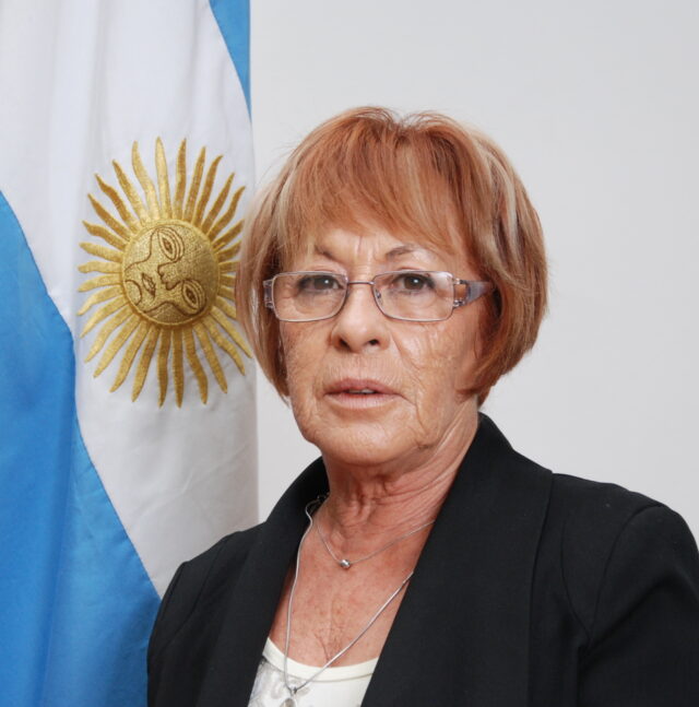 Fotografía de la Diputada mandato cumplido Mirtha Haydée Romero